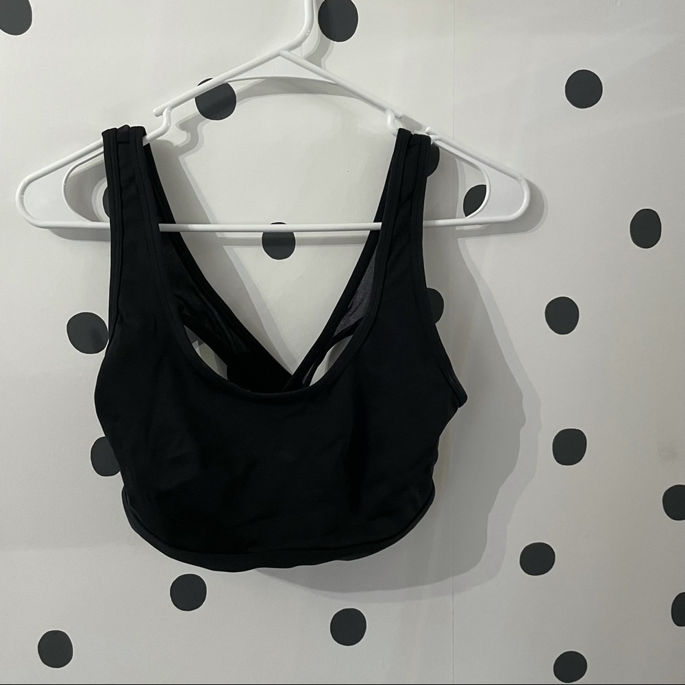 Aerie Offline sports bra with mesh back, medium